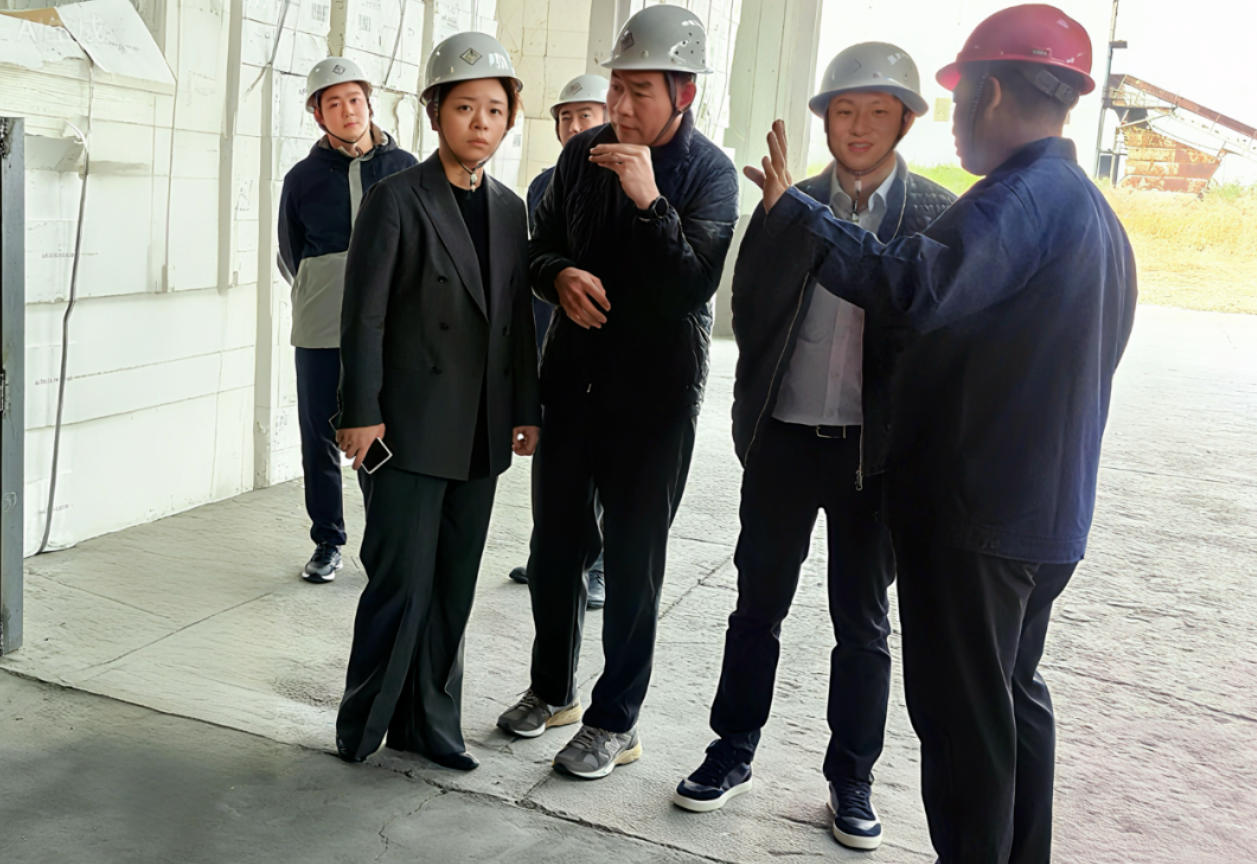 世界杯环保党委书记、董事长万娇一行赴山东中茂查抄领导